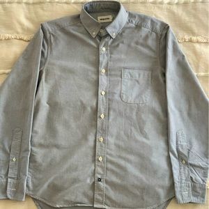 Taylor Stitch, The Jack, Size 38, Chambray, Made in the USA